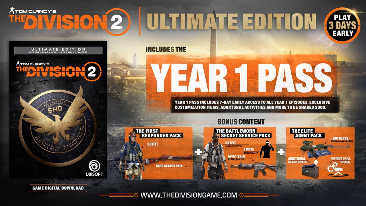 Tom Clancy's The Division 2: Ultimate Edition screenshot 1