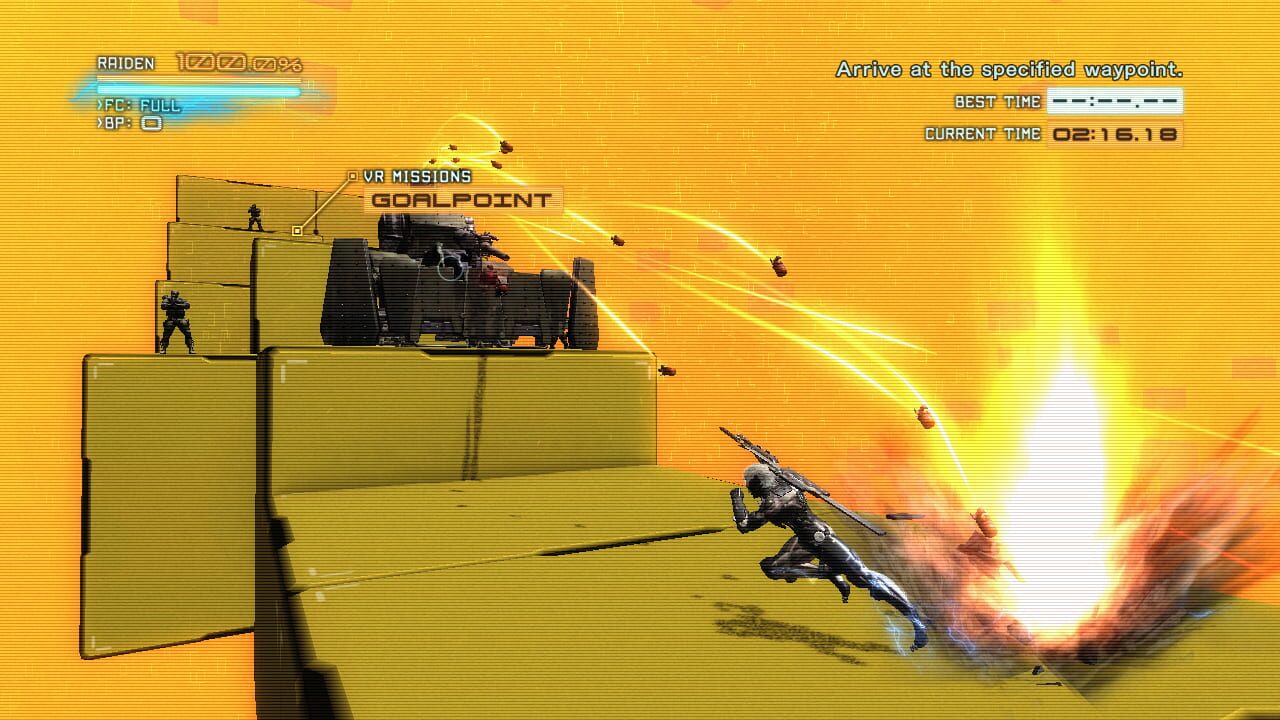 Metal Gear Rising: Revengeance VR Missions screenshot 1