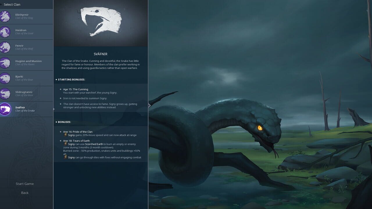 Northgard: Sváfnir, Clan of the Snake screenshot 1