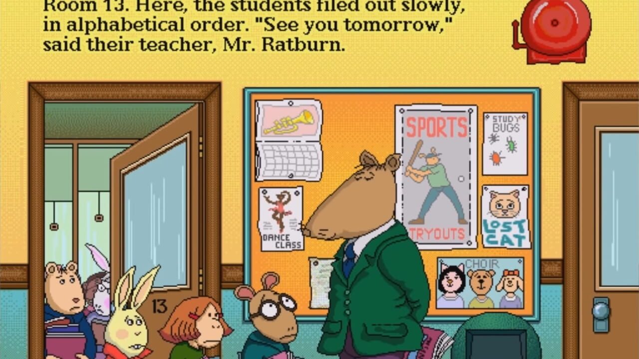 Living Books: Arthur's Teacher Trouble screenshot 1