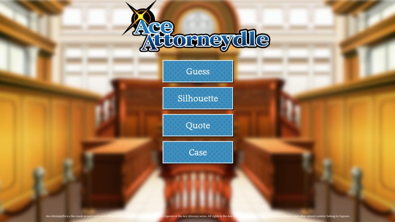 Ace Attorneydle screenshot 1