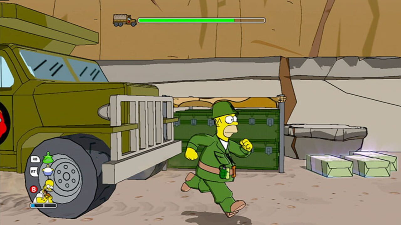 The Simpsons Game screenshot 1