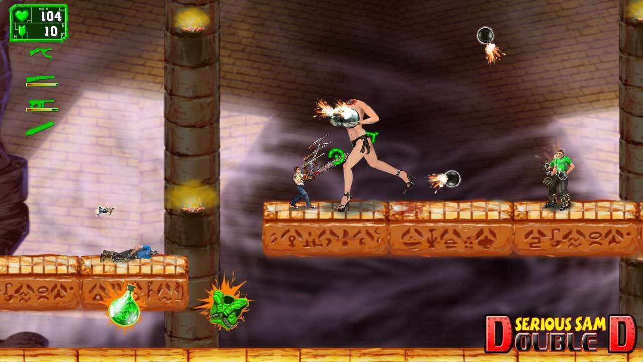 Serious Sam Double D screenshot 1