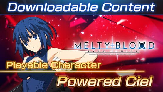 Melty Blood: Type Lumina - Powered Ciel Playable Character artwork 1