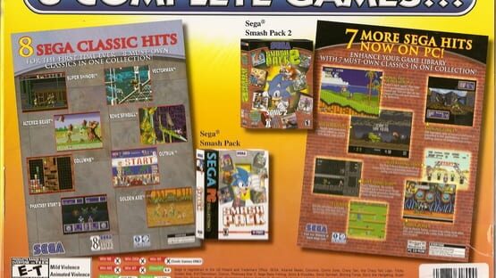 Sega Mega Pack artwork 1