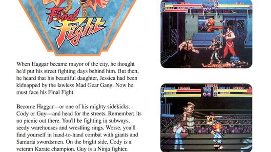 Final Fight artwork 6