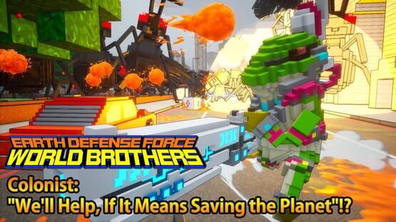 Earth Defense Force: World Brothers - Colonist: "We'll Help, If It Means Saving the Planet"!? artwork 1