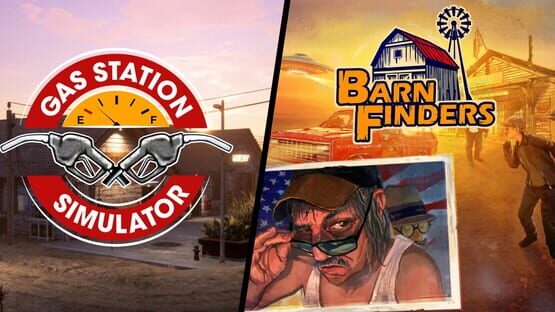 Simulator Bundle: Gas Station Simulator and Barn Finders artwork 1
