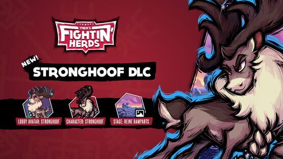 Them's Fightin' Herds: Stronghoof artwork 2
