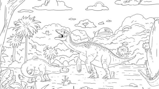 Dino Cats artwork 1