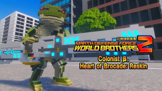 Earth Defense Force: World Brothers 2 - "Additional character" Colonist β artwork 1