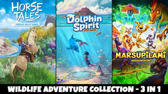 Wildlife Adventures Collection: 3 in 1 artwork 1