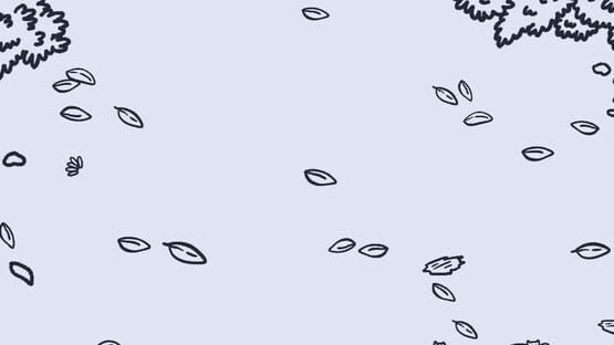 Hidden Cats In Fallen Leaves Town artwork 1