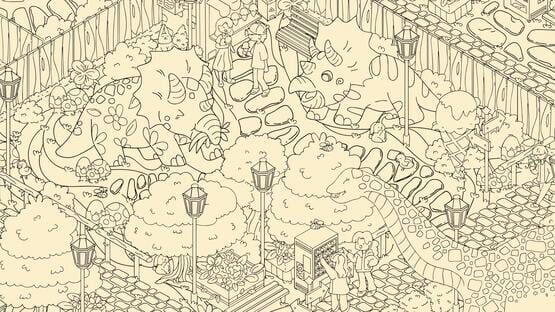 Cats and Seek: Dino Park artwork 2