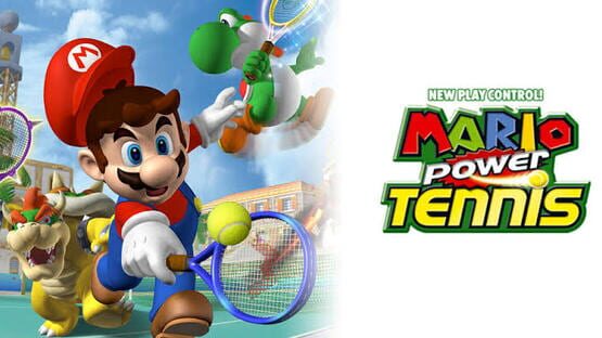 Mario Power Tennis artwork 1