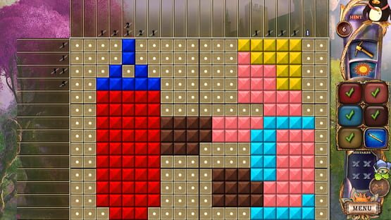 Fantasy Mosaics 20: Castle of Puzzles screenshot 3