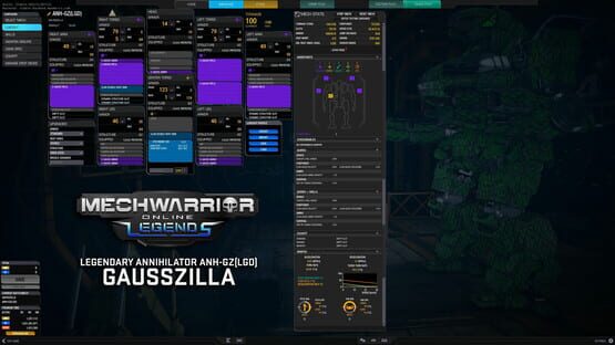MechWarrior Online: Gausszilla Legendary Mech Pack screenshot 3