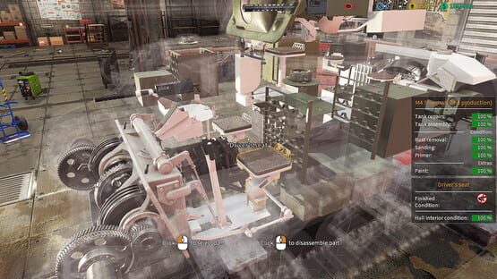 Tank Mechanic Simulator: Shermans DLC screenshot 1