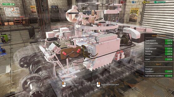 Tank Mechanic Simulator: Shermans DLC screenshot 4