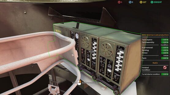 Tank Mechanic Simulator: Shermans DLC screenshot 10