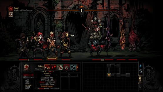Darkest Dungeon: The Crimson Court screenshot 1