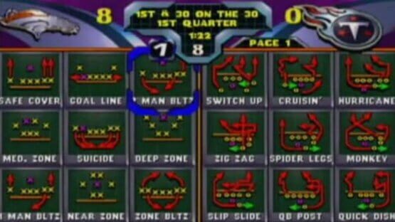 NFL Blitz 2000 screenshot 1