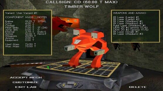 MechWarrior 2: 31st Century Combat screenshot 2