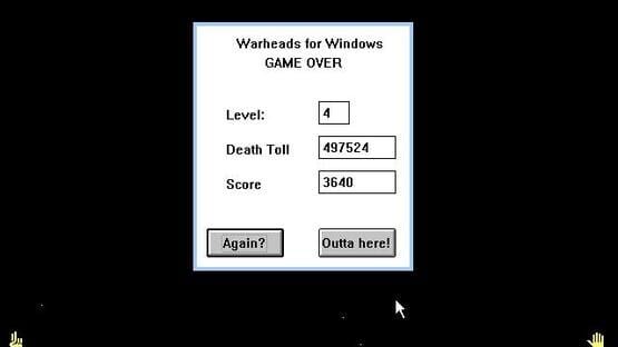Warheads for Windows screenshot 2