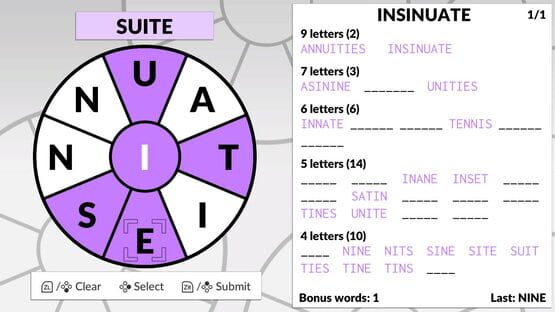 Word Wheel by Powgi screenshot 1