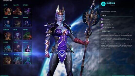 Master of Orion: Elerian Fiefdoms screenshot 4