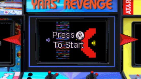 Asteroids / Pong / Yars' Revenge screenshot 2