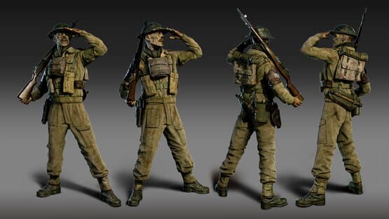 Zombie Army 4: Dead War - Paratrooper Zombie Character screenshot 2
