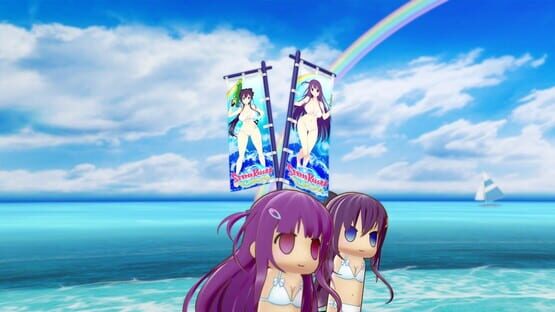 Senran Kagura: Peach Beach Splash - Valkyrie Drive Bhikkhuni Collaboration Pack screenshot 3