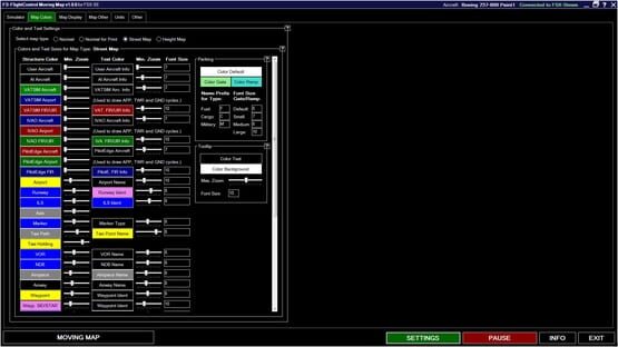 Microsoft Flight Simulator X: Steam Edition - Moving Map screenshot 8