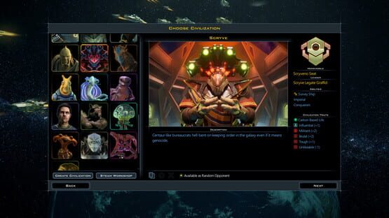 Galactic Civilizations III: Villains of Star Control - Origins screenshot 5