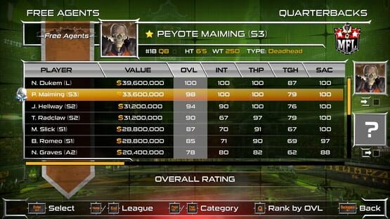 Mutant Football League: Dynasty screenshot 3