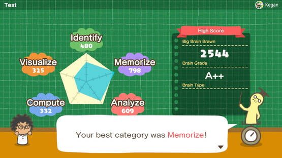 Big Brain Academy: Brain vs. Brain screenshot 2