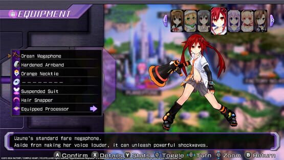 Hyperdimension Neptunia Re;Birth1: Uzume Battle Entry screenshot 7