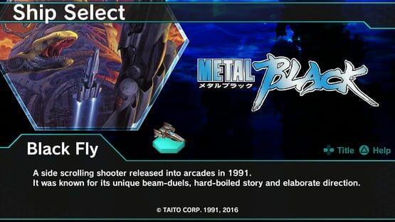 Dariusburst: Chronicle Saviours - Metal Black screenshot 1