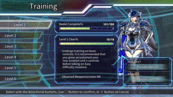 Earth Defense Force 4.1: Wing Diver the Shooter - Training Mode screenshot 3