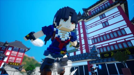 Earth Defense Force: World Brothers - Saki, the Crazed Little Sister Swordswoman from "OneeChanbara" screenshot 3