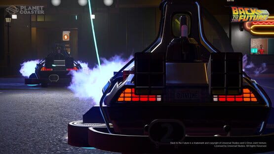 Planet Coaster: Back to the Future Time Machine Construction Kit screenshot 5