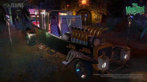 Planet Coaster: The Munsters Munster Koach Construction Kit screenshot 3