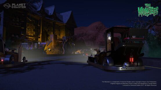 Planet Coaster: The Munsters Munster Koach Construction Kit screenshot 6
