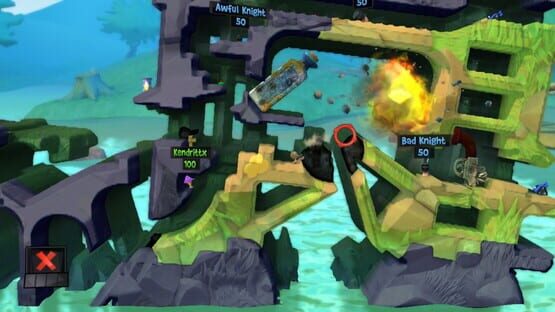 Worms Revolution: Medieval Tales screenshot 1