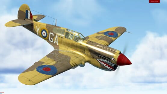 IL-2 Sturmovik: Battle of Stalingrad - P-40E-1 Collector Plane screenshot 10