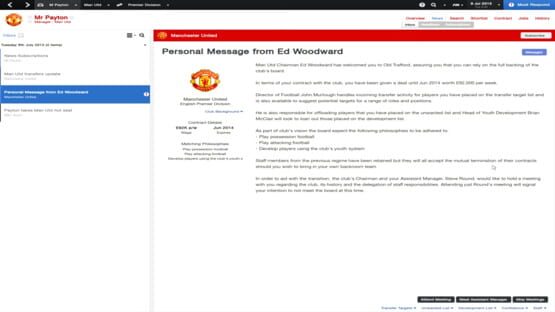 Football Manager 2014 screenshot 2