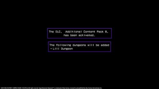 Hyperdimension Neptunia Re;Birth2: Sisters Generation - Lily-ad Dungeon screenshot 8