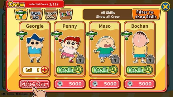 Crayon Shin Chan: The Storm Called! Flaming Kasukabe Runner!! screenshot 1