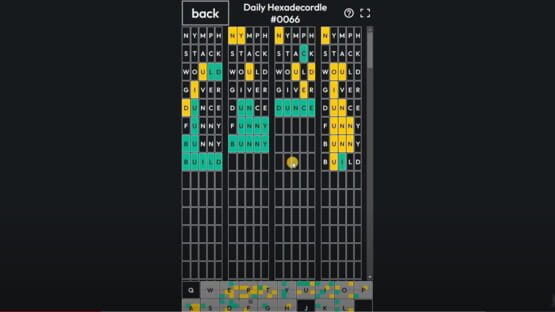 Hexadecordle screenshot 3